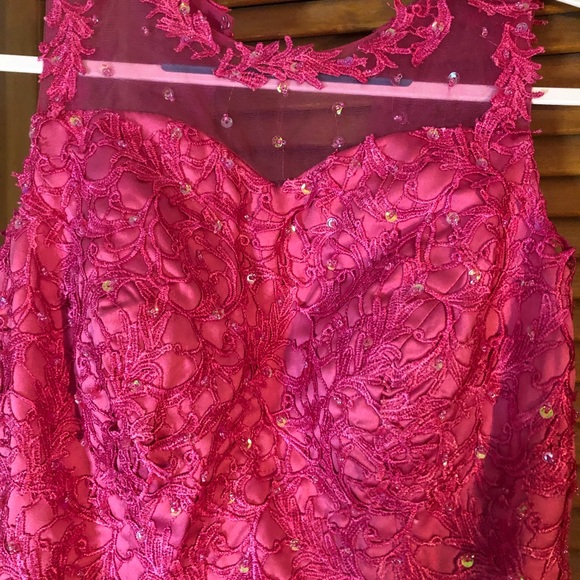 Handmade prom gown - Picture 2 of 3